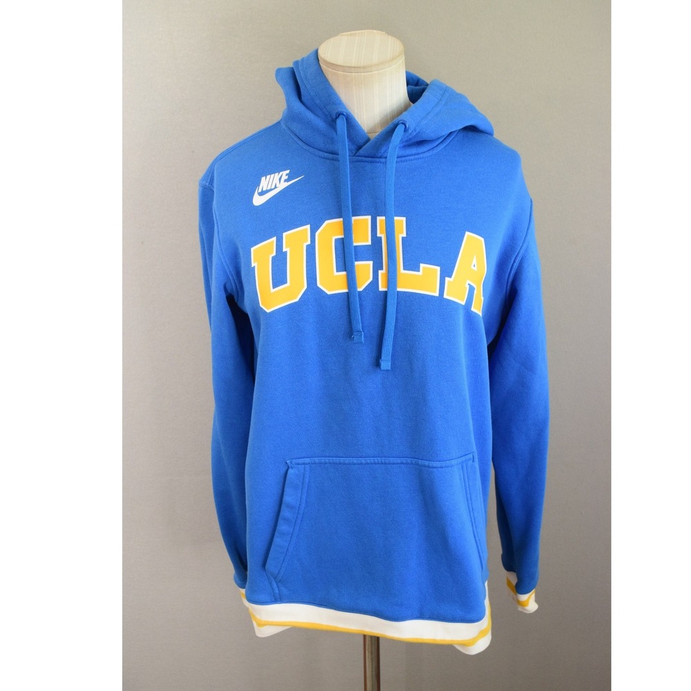 Nike UCLA Hoodie Small Blue Bruins Varsity Pullover Womens Sweatshirt Joe Bruin